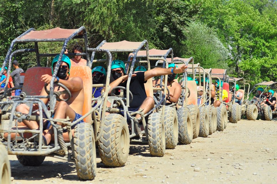 Antalya: Ziplining, Rafting, Jeep Tour & Quad Safari w/Lunch