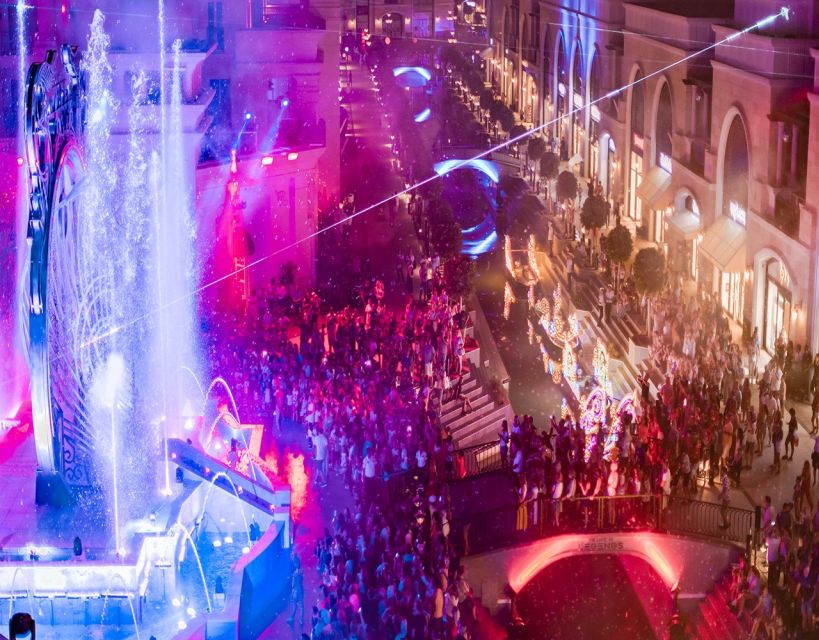 Antalya: Land of Legends Night Show Ticket with Boat Parade