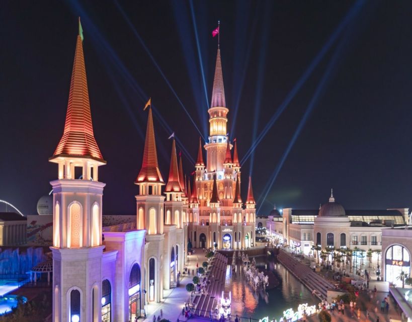 Antalya: Land of Legends Night Show Ticket with Boat Parade