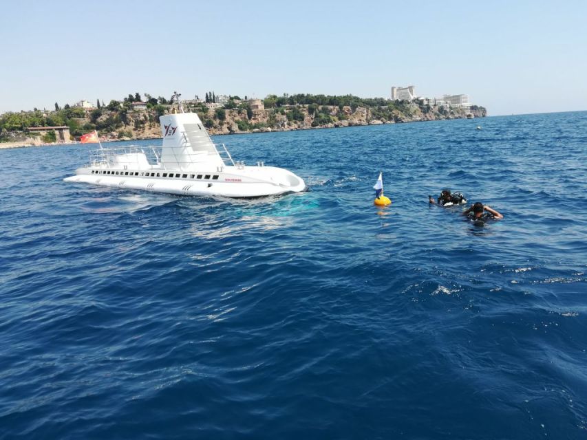 Antalya: Submarine Tour to Mice Island and St. Didier Ship