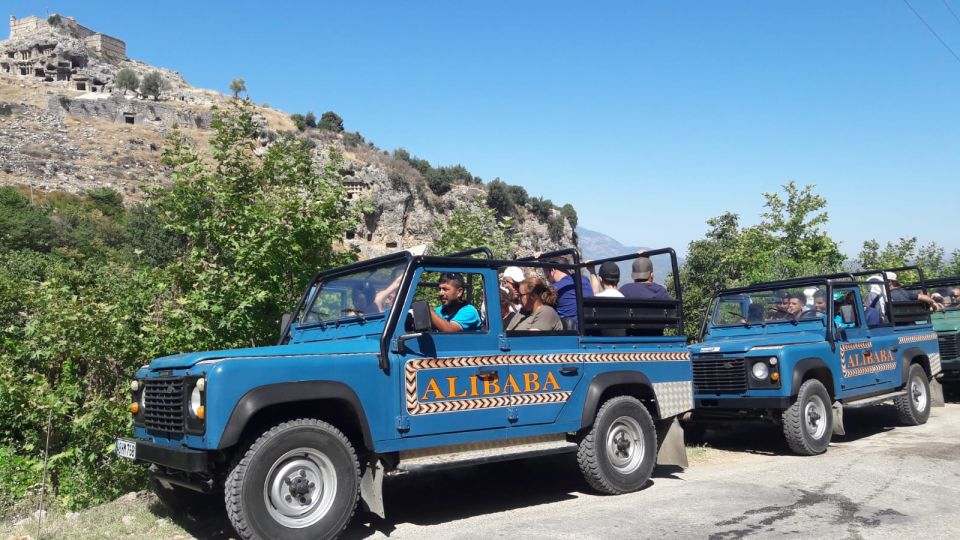 Fethiye: Jeep Safari Tour to Tlos Ruins & Yakapark with BBQ