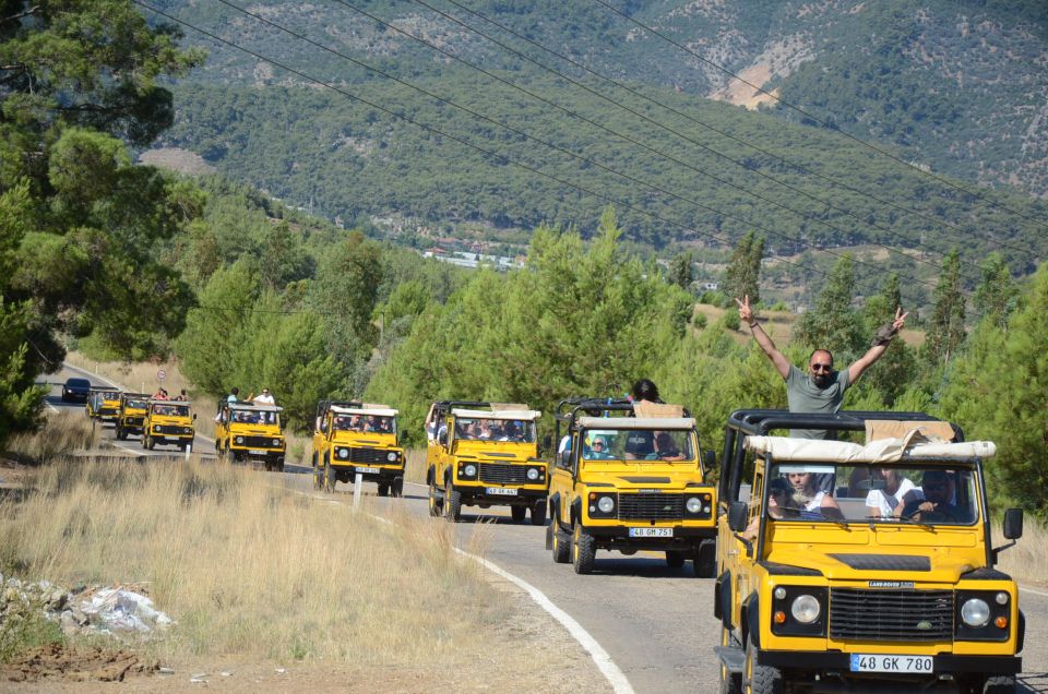 Fethiye: Jeep Safari Tour with Lunch and Natural Mud Bath